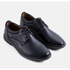 Brogues negri pentru bărbați Toni negru 1 Brogues negri pentru bărbați Toni negru 1