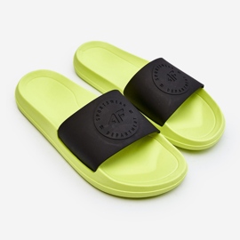 Flip-flops pentru bărbați 4F 4FSS23FFLIM075-72S Lime și negru 1 Flip-flops pentru bărbați 4F 4FSS23FFLIM075-72S Lime și negru 1