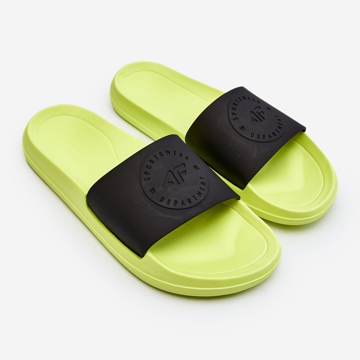 Flip-flops pentru bărbați 4F 4FSS23FFLIM075-72S Lime și negru 1 Flip-flops pentru bărbați 4F 4FSS23FFLIM075-72S Lime și negru 1