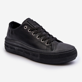 Pantofi de damă izolați negri Big Star MM274031 negru 2