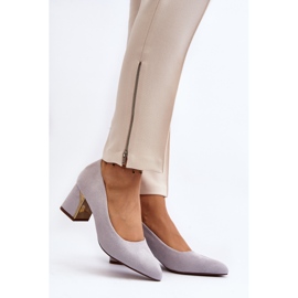 Pompe cu toc Stelloria gri 2