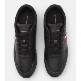 Pantofi Tommy Hilfiger Core Lo Runner Pu M FM0FM048340GQ negru 1 Pantofi Tommy Hilfiger Core Lo Runner Pu M FM0FM048340GQ negru 1