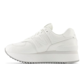 Pantofi New Balance W WL574ZFW alb 1