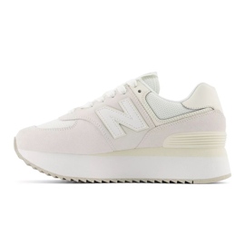 Pantofi New Balance W WL574ZSO alb 1