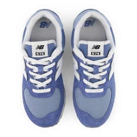 Pantofi New Balance Jr GC574FDG albastru 2