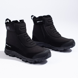 Pantofi de trekking pentru bărbați cu fermoar DK negru 1