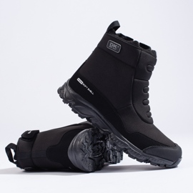 Pantofi de trekking pentru bărbați cu fermoar DK negru 2
