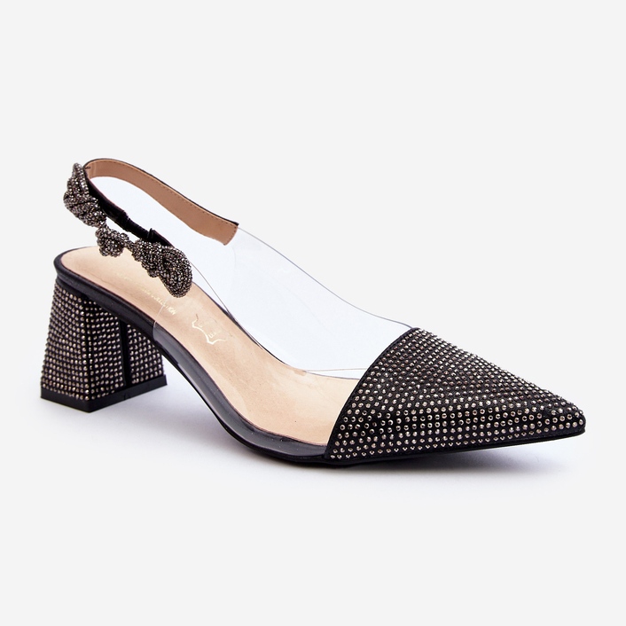 Pompe elegante cu vârf ascuțit D&amp;A MR91292-1 Negru 2