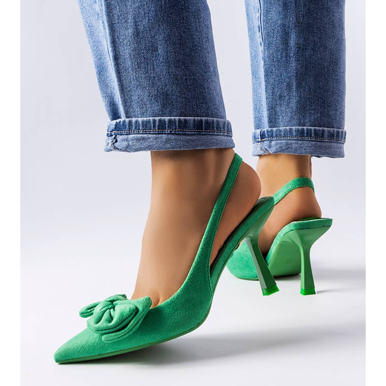 Ace verzi cu fundita de la Olengo verde 2