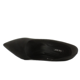 Pompe elegante cu tocuri originale negru 2