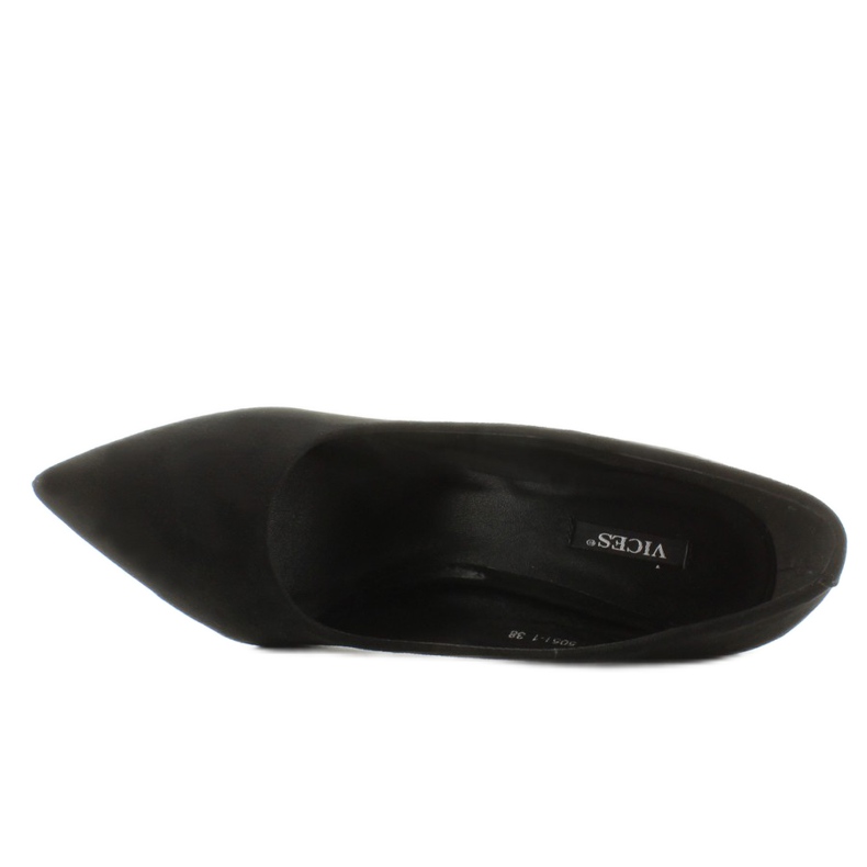 Pompe elegante cu tocuri originale negru 2