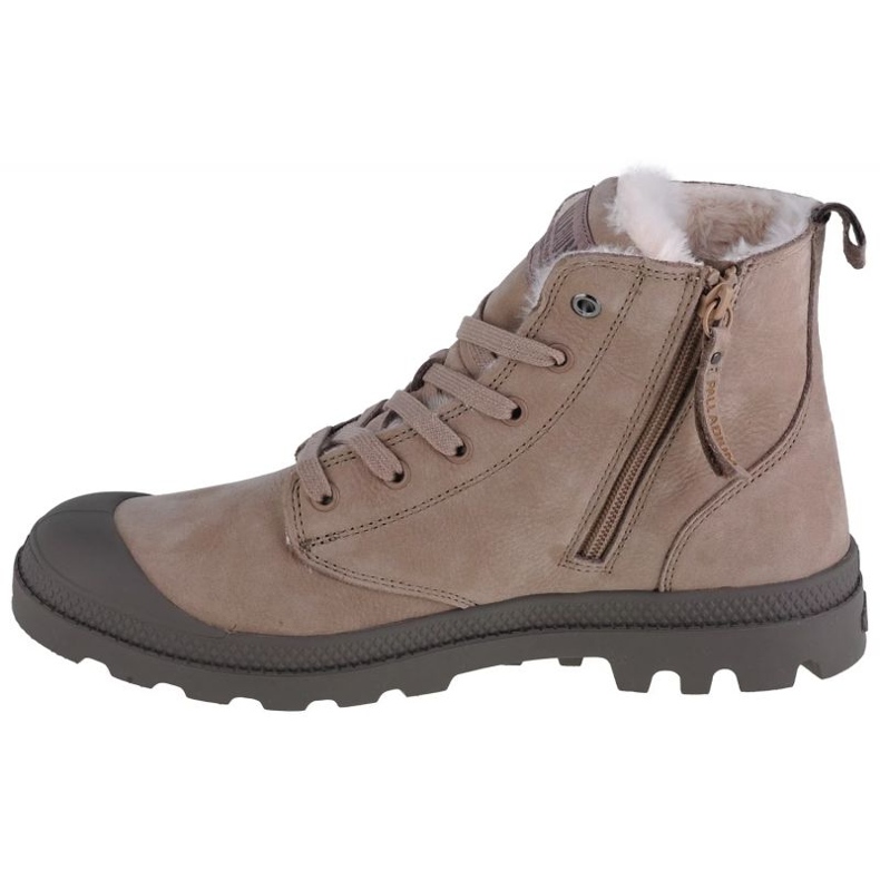 Pantofi Palladium Pampa Hi Zip Wl M 05982-297-M bej 1