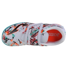 Pantofi Joma Evolution Jr 2302 Tf EVJW2302TFV alb 2