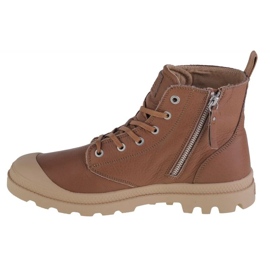 Pantofi Palladium Pampa Zip Lth Ess M 76888-254-M maro 1