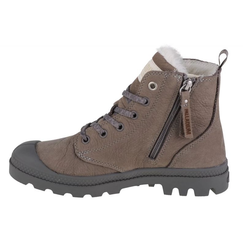 Pantofi Palladium Pampa Hi Zip Wl 95982-055-M gri 1