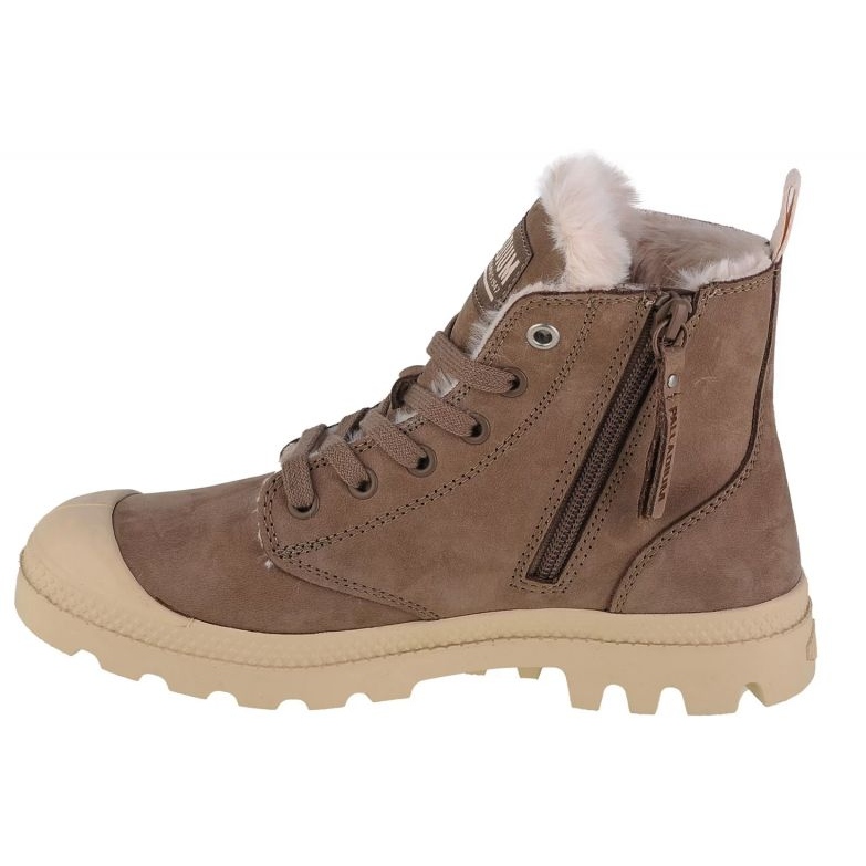 Pantofi Palladium Pampa Hi Zip Wl 95982-212-M maro 1