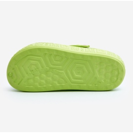 Flip-flops ușoare pentru bărbați Crocs Big Star II175005 verde 1