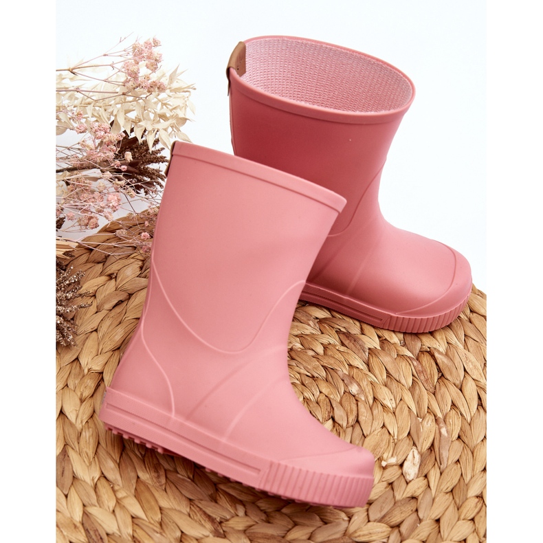 Lemigo Ghete Wellington pentru copii Wave Gokids 979 Pink roz 2
