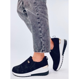 Hense Black pantofi cu pană negru 1 Hense Black pantofi cu pană negru 1