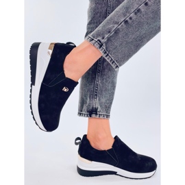 Hense Black pantofi cu pană negru 2 Hense Black pantofi cu pană negru 2