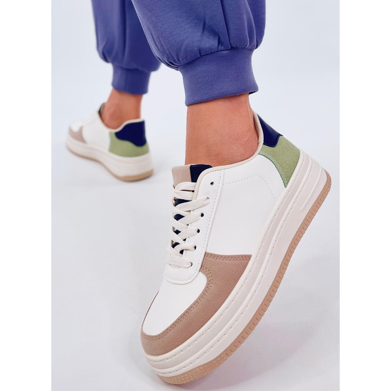 Adidasi de dama Everss Khaki bej 1