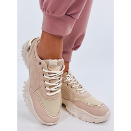 Pantofi sport dama Fleis Beige bej 2