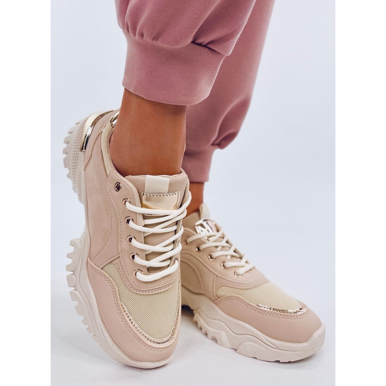 Pantofi sport dama Fleis Beige bej 2