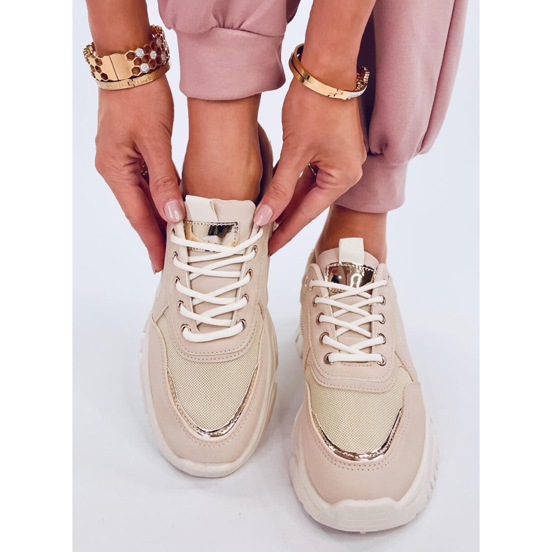 Pantofi sport dama Fleis Beige bej 1