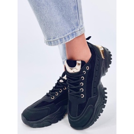 Pantofi sport dama Jankei Black negru 2