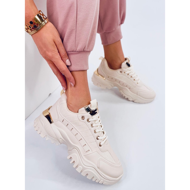 Pantofi sport dama Jankei Beige bej 2