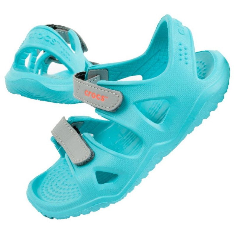 Sandale Crocs Swiftwater Jr 204988-40M albastru 1