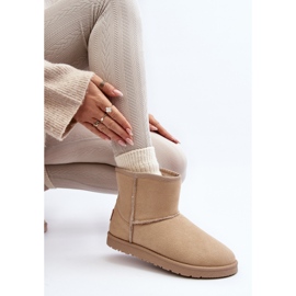 Cizme de zăpadă de damă Cross Jeans MM2R4023C Bej 2