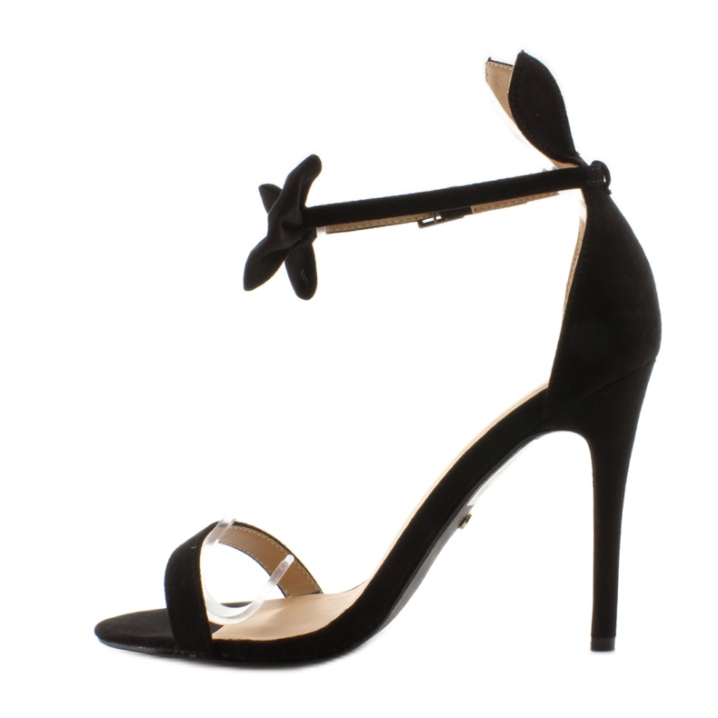 Sandale pe un ac cu urechi ZJ-15P Negru 1