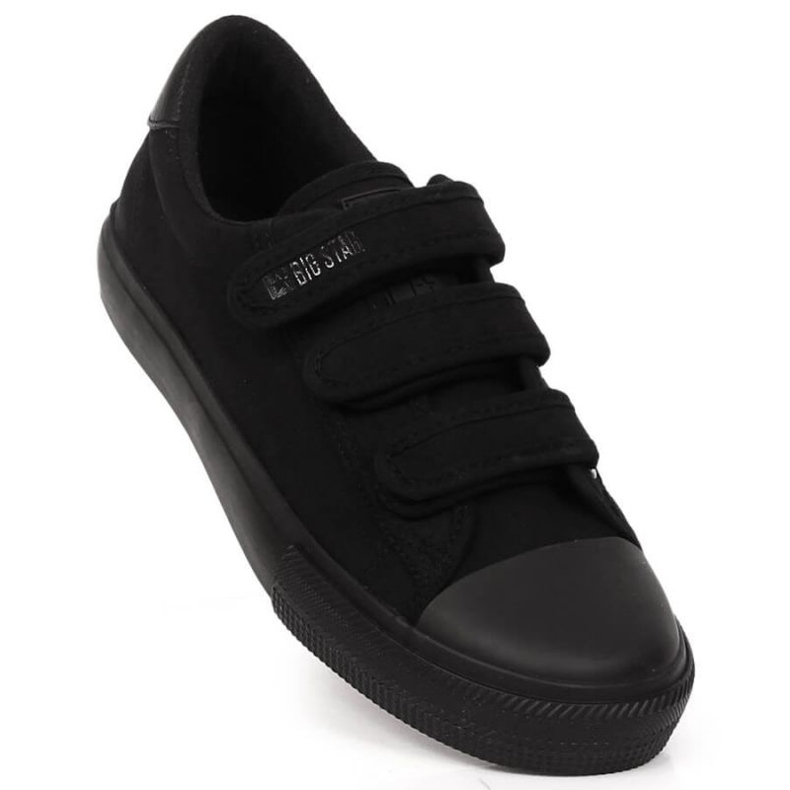 Adidasi Big Star M INT1839 cu velcro, negri negru 1