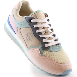 Tenisi Big Star W INT1851 din piele, multicolor 1