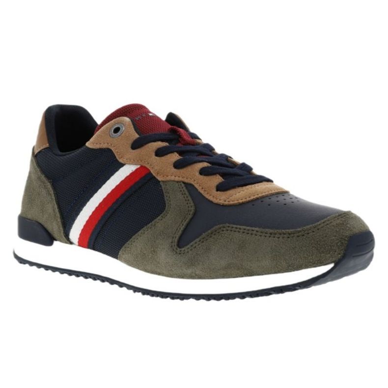 Pantofi Tommy Hilfiger Iconic Runner Mix M FM0FM04282 multicolor 1 Pantofi Tommy Hilfiger Iconic Runner Mix M FM0FM04282 multicolor 1
