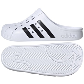 Flip-flops sport cu spumă albă Adidas Adilette Clog FY8970 1