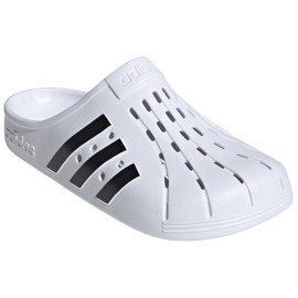 Flip-flops sport cu spumă albă Adidas Adilette Clog FY8970 4