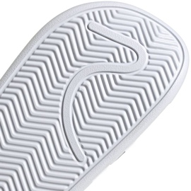Flip-flops sport cu spumă albă Adidas Adilette Clog FY8970 6