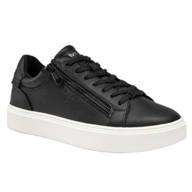 Pantofi Calvin Klein Low Top Lace Up W/Zip M HM0HM00811 negru 1