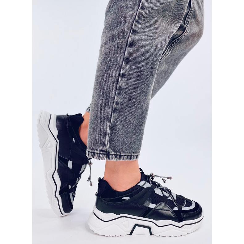 Pantofi sport Amica Black negru 2