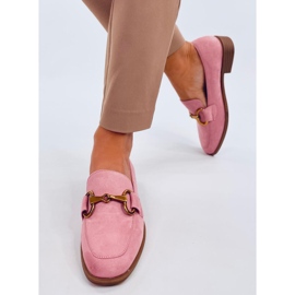 Mocasini de dama Linda Pink roz 2