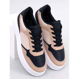 Panda adidasi dama Brewer BLACK/KAKI negru 1 Panda adidasi dama Brewer BLACK/KAKI negru 1