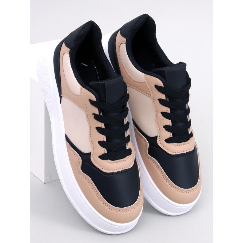 Panda adidasi dama Brewer BLACK/KAKI negru 1 Panda adidasi dama Brewer BLACK/KAKI negru 1