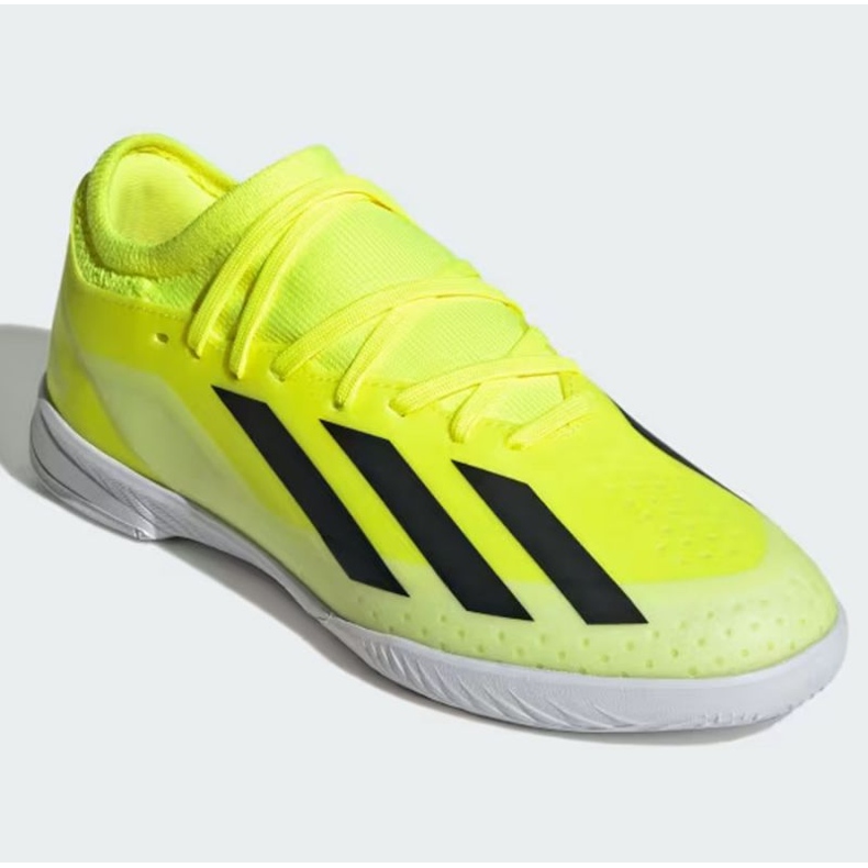 Pantofi de fotbal adidas X Crazyfast League In Jr IF0685 galben 1
