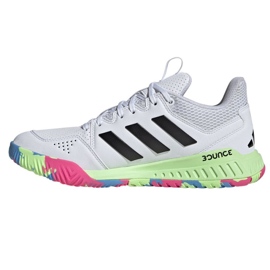 Pantofi de handbal Adidas Court Flight W IE0840 alb 1