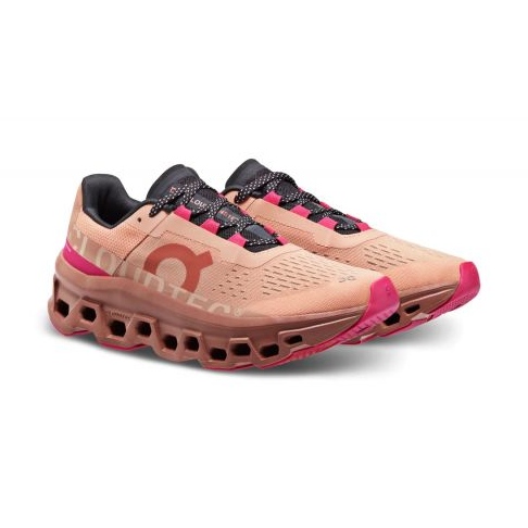 On Running Pe pantofi de alergare Running Cloudmonster W 6198283 portocale 1