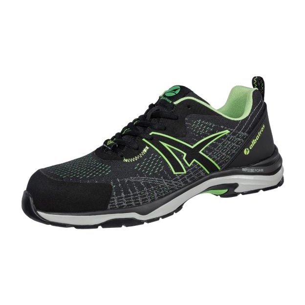 Albatros Splendid Green Gh Low U MLI-S43B1 pantofi negri negru 1