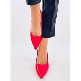 Stiletto de damă cu cereale Aurora Red roșu 1