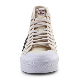 Pantofi Adidas Nizza Platform Mid W H00641 bej 1
